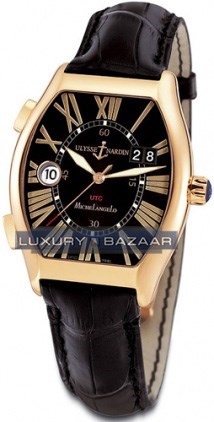 Ulysse Nardin Michelangelo Gigante UTC (RG / Black / Leather) 22